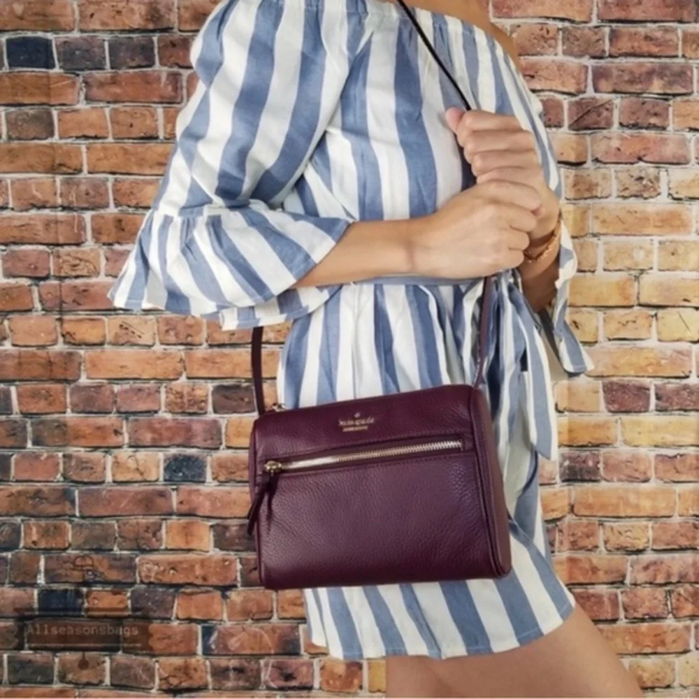 Kate Spade Deep Purple Crossbody Bag